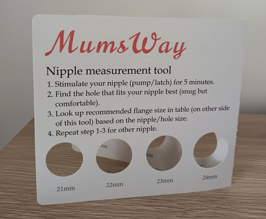 Measurement Tool for Flange Inserts for MumsWay pumps