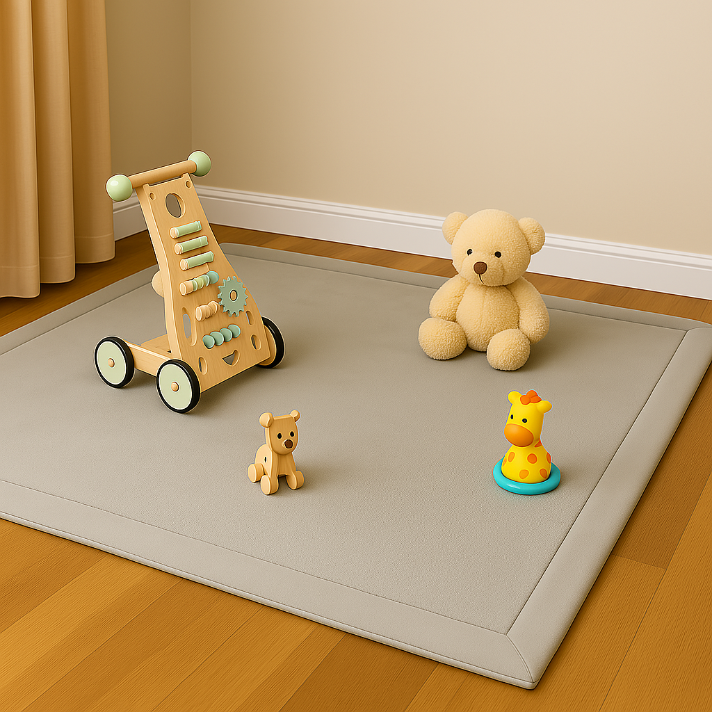 MumsWay Snuggle Mat – Soft, Comfortable, and Safe Play Mat for Babies | Non-Slip, Durable & Ideal for Tummy Time, Crawling, & Learning