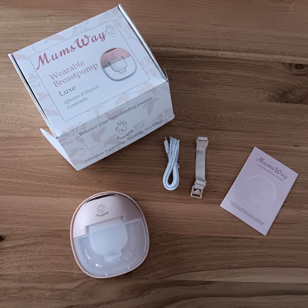 ON SPECIAL! MumsWay Luxe Hands-Free Wearable Breast Pump | Strong Suction & Quiet Design